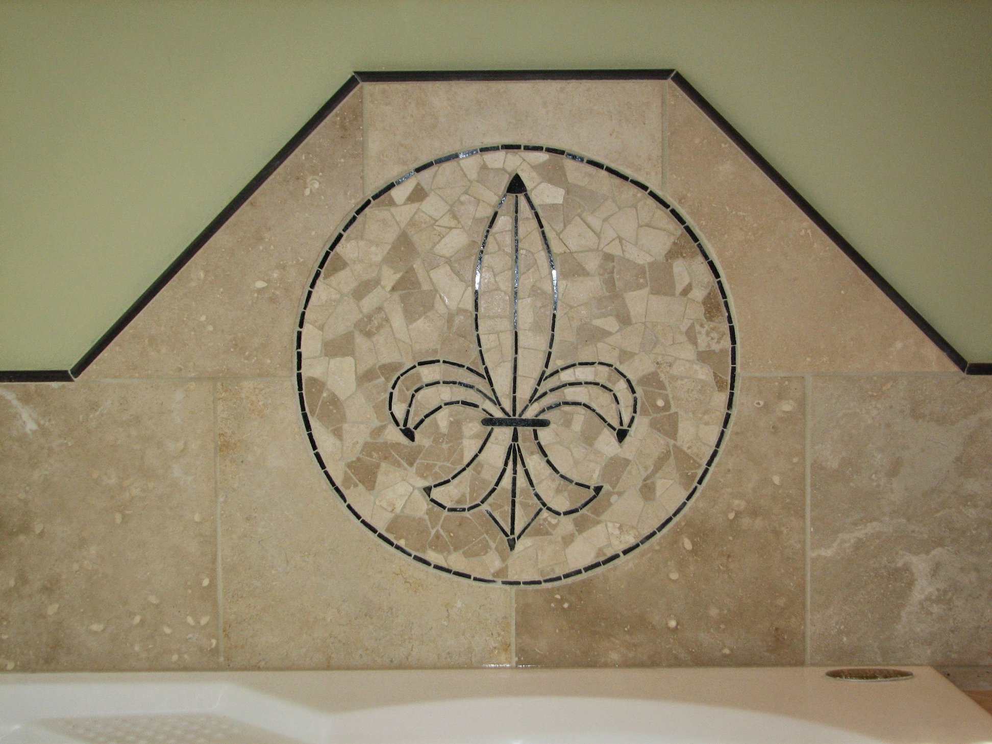 Custom tile work done by STL Tile Specialist